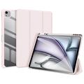 iPad Air 13 (2024) Dux Ducis Toby Tri-Fold Smart Folio Case - Light Pink