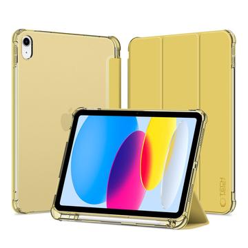 iPad 2022/2025 Tech-Protect SmartCase Pen Hybrid Tri-Fold Folio Case - Crystal Yellow