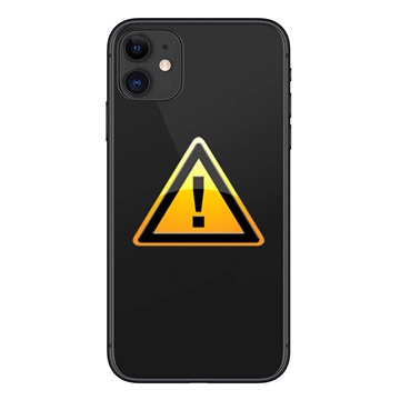 iPhone 11 Battery Cover Repair - incl. frame - Black