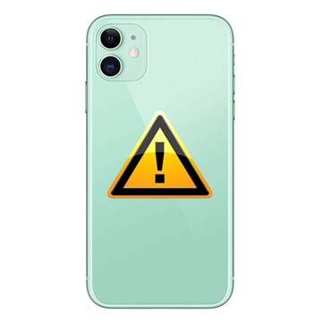 iPhone 11 Battery Cover Repair - incl. frame - Green