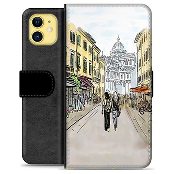 iPhone 11 Premium Wallet Case - Italy Street
