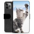 iPhone 11 Pro Max Premium Wallet Case - Cat
