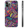 iPhone 11 Pro Max TPU Case - Abstract Flowers