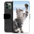 iPhone 11 Pro Premium Wallet Case - Cat