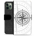 iPhone 11 Pro Premium Wallet Case - Compass