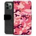 iPhone 11 Pro Premium Wallet Case - Pink Camouflage
