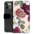 iPhone 11 Pro Premium Wallet Case - Romantic Flowers