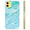 iPhone 11 TPU Case - Blue Marble