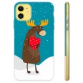 iPhone 11 TPU Case - Cute Moose
