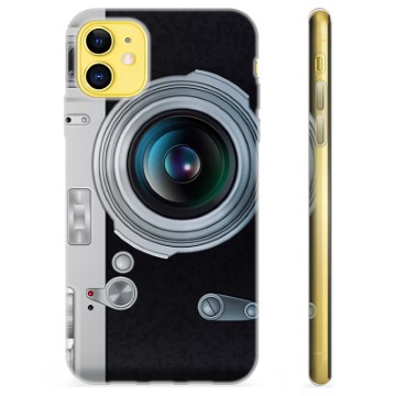 iPhone 11 TPU Case - Retro Camera