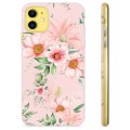 iPhone 11 TPU Case - Watercolor Flowers