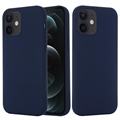 iPhone 12 Mini Liquid Silicone Case - MagSafe Compatible - Dark Blue
