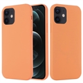 iPhone 12 Mini Liquid Silicone Case - MagSafe Compatible - Orange