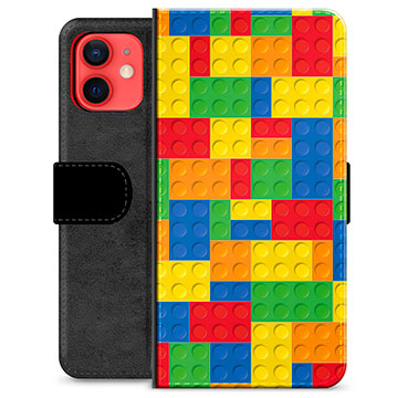 iPhone 12 mini Premium Wallet Case - Blocks