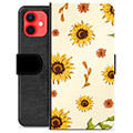 iPhone 12 mini Premium Wallet Case - Sunflower