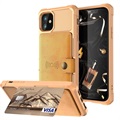 iPhone 12 Mini TPU Case with Card Holder (Open Box - Excellent) - Gold