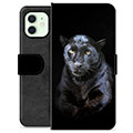 iPhone 12 Premium Wallet Case - Black Panther