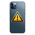 iPhone 12 Pro Battery Cover Repair - incl. frame - Blue
