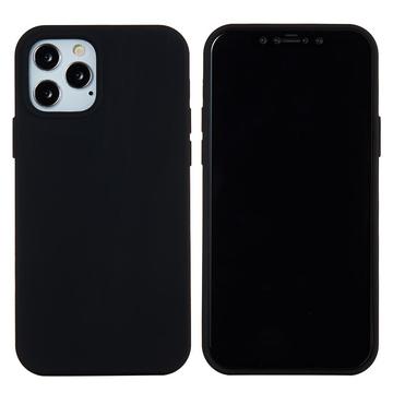 iPhone 12 Pro Max Liquid Silicone Case - Black