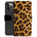 iPhone 12 Pro Max Premium Wallet Case - Leopard