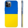 iPhone 12 Pro Max TPU Case Ukrainian Flag - Yellow and Light Blue