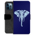 iPhone 12 Pro Premium Wallet Case - Elephant