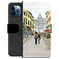 iPhone 12 Pro Premium Wallet Case - Italy Street