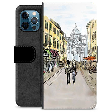 iPhone 12 Pro Premium Wallet Case - Italy Street
