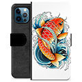iPhone 12 Pro Premium Wallet Case - Koi Fish