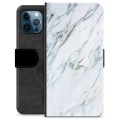 iPhone 12 Pro Premium Wallet Case - Marble