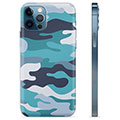 iPhone 12 Pro TPU Case - Blue Camouflage