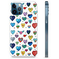 iPhone 12 Pro TPU Case - Hearts