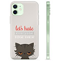 iPhone 12 TPU Case - Angry Cat