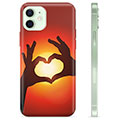 iPhone 12 TPU Case - Heart Silhouette