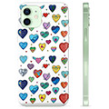 iPhone 12 TPU Case - Hearts