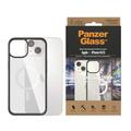 iPhone 13/14/15 PanzerGlass ClearCase MagSafe Antibacterial Case - Black / Clear