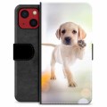 iPhone 13 Mini Premium Wallet Case - Dog