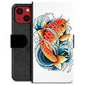 iPhone 13 Mini Premium Wallet Case - Koi Fish