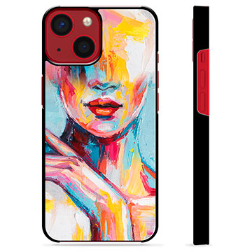 iPhone 13 Mini Protective Cover - Abstract Portrait