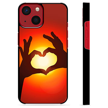 iPhone 13 Mini Protective Cover - Heart Silhouette