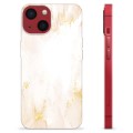 iPhone 13 Mini TPU Case - Golden Pearl Marble