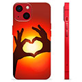 iPhone 13 Mini TPU Case - Heart Silhouette