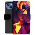 iPhone 13 Premium Wallet Case - Cubist Portrait
