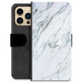 iPhone 13 Pro Max Premium Wallet Case - Marble
