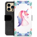 iPhone 13 Pro Max Premium Wallet Case - Unicorn