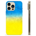 iPhone 13 Pro Max TPU Case Ukrainian Flag - Two Tone