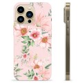 iPhone 13 Pro Max TPU Case - Watercolor Flowers