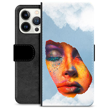 iPhone 13 Pro Premium Wallet Case - Face Paint