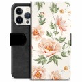 iPhone 13 Pro Premium Wallet Case - Floral