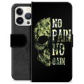 iPhone 13 Pro Premium Wallet Case - No Pain, No Gain